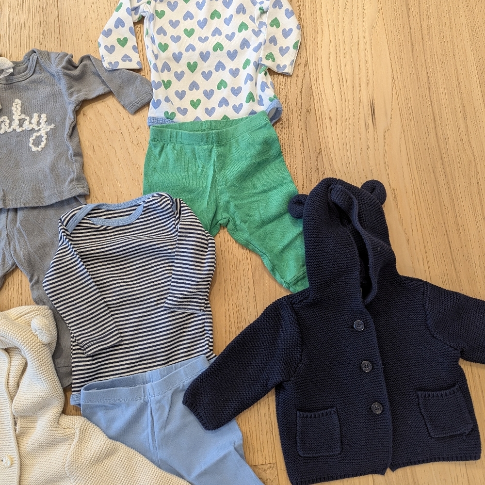 Baby Clothes Bundle 10 Items Baby Gap Oh Baby! Primary Finn+Emma - Picture 4 of 8